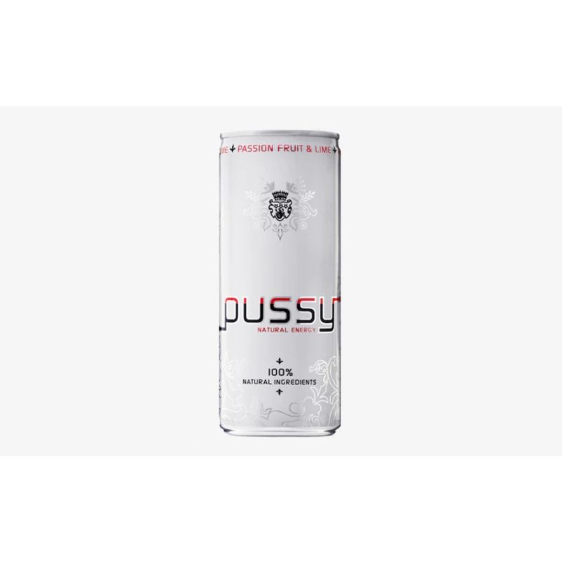 PUSSY NATURLIG ENERGIDRIKK (6 pack)