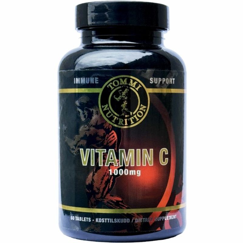 VITAMIN C 1000MG, 60 TABLETTER