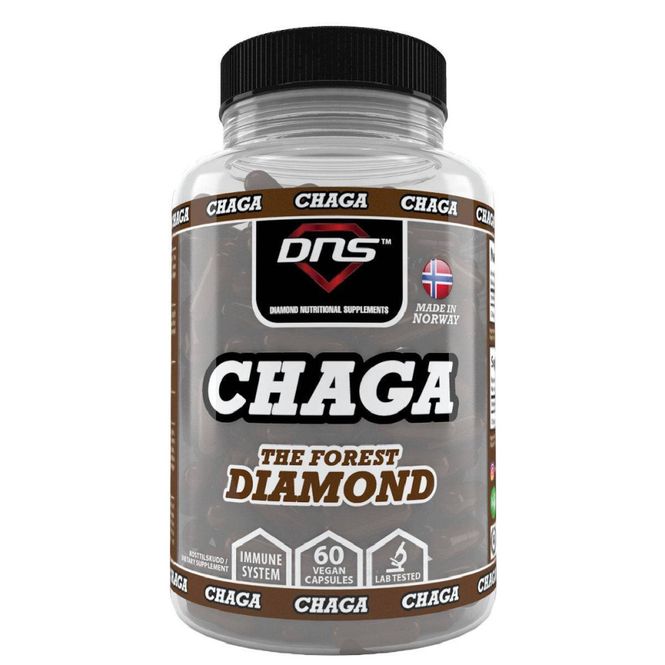 Hovedbilde 100% Chaga - 60 kapsler